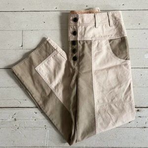 Ulla Johnson August Colorblock Twill Pants